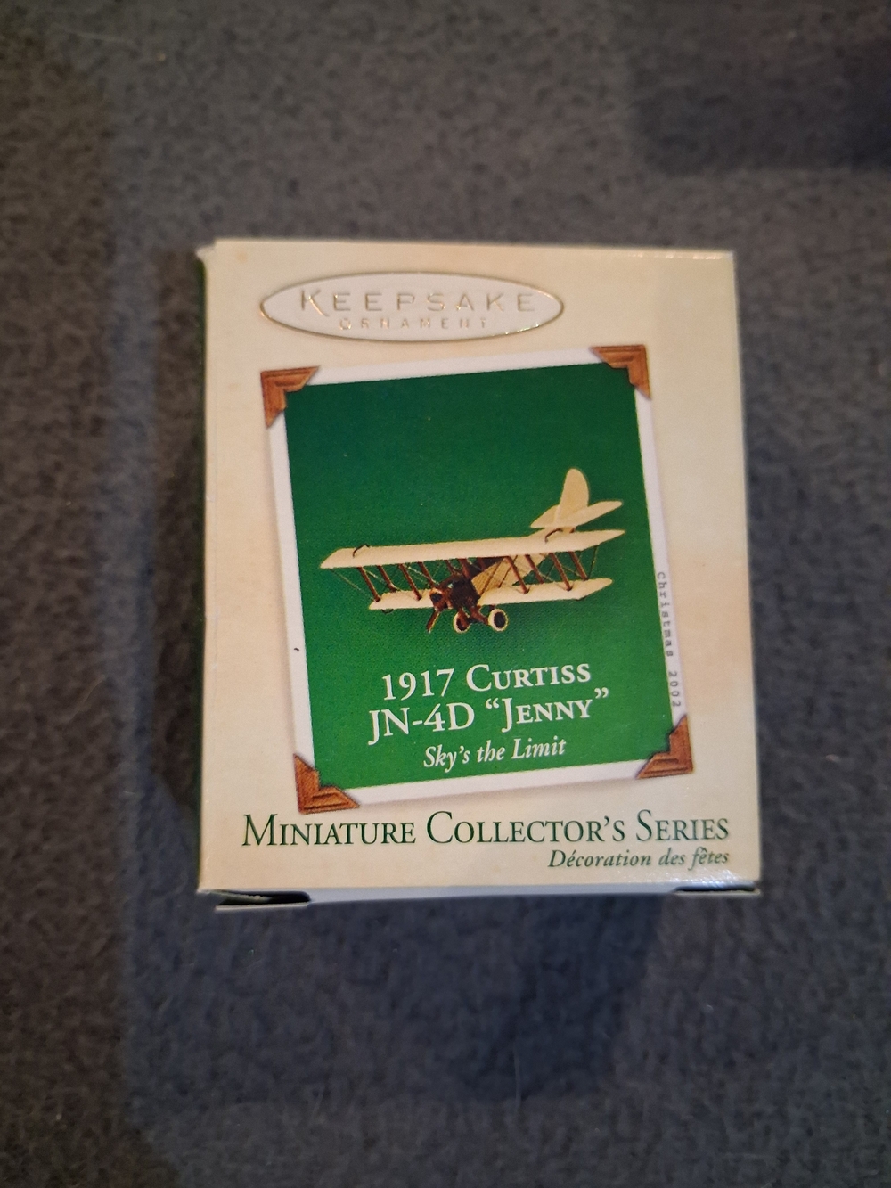 Hallmark 1917 Curtiss JN-4D "Jenny" Miniature Ornament